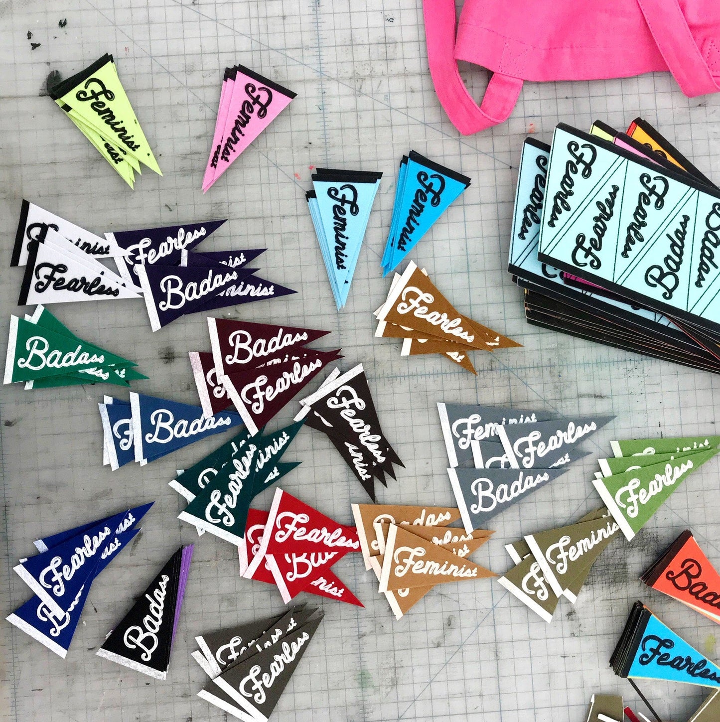 Feminist Pennant Sticker