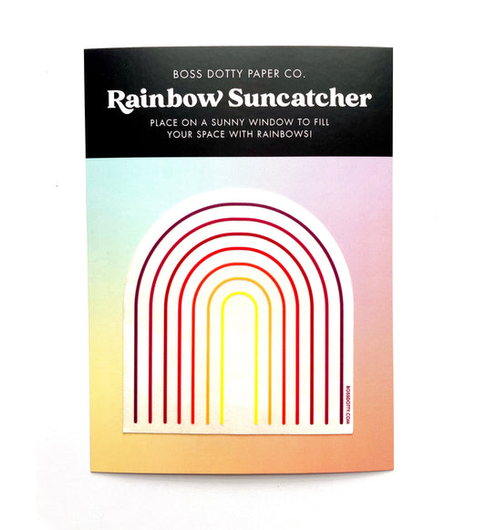 Retro Rainbow Suncatcher