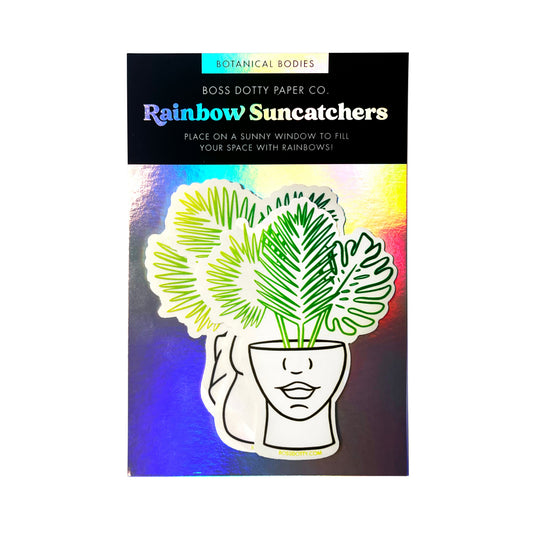 Botanical Bodies Rainbow Suncatchers | Set of 3