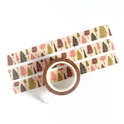Bottle Brush Trees Washi Tape