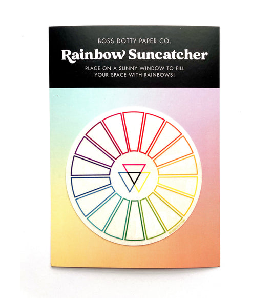 Color Wheel Rainbow Suncatcher