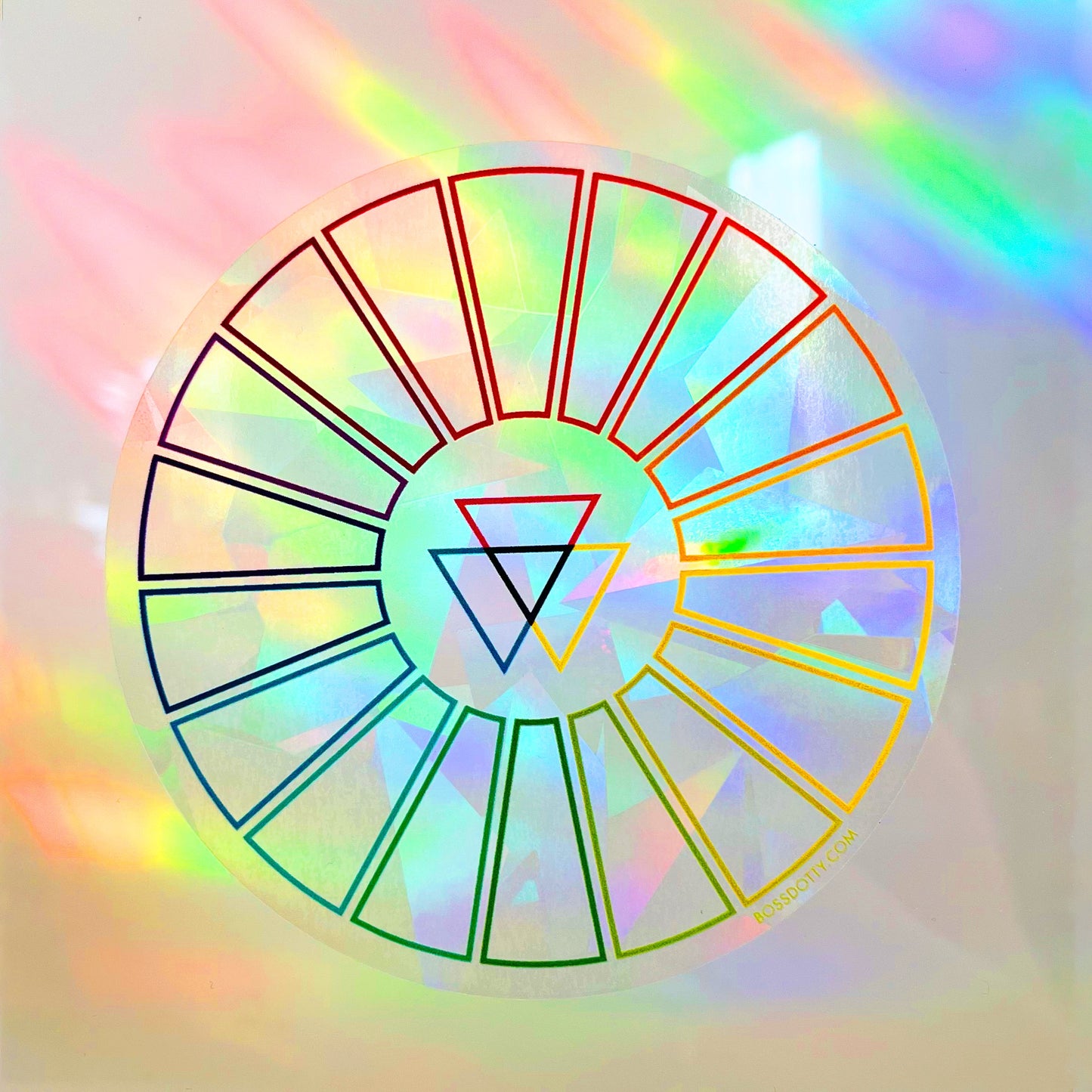Color Wheel Rainbow Suncatcher