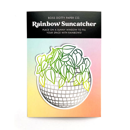 Disco Ball Planter Suncatcher