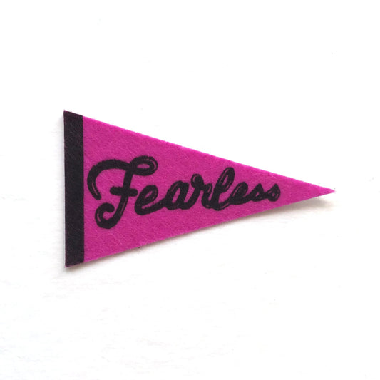 Fearless Pennant Sticker