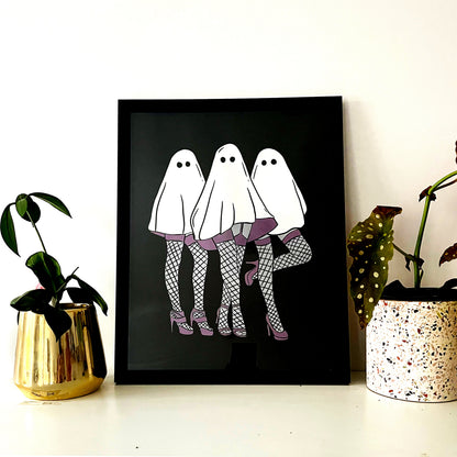 Ghoul Gang Silkscreened Art Print