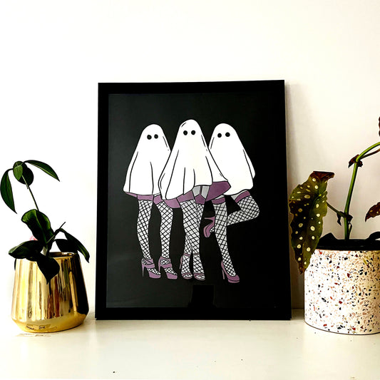 Ghoul Gang Silkscreened Art Print