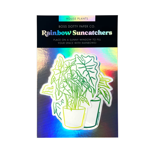 House Plants Rainbow Suncatchers | Set of 3