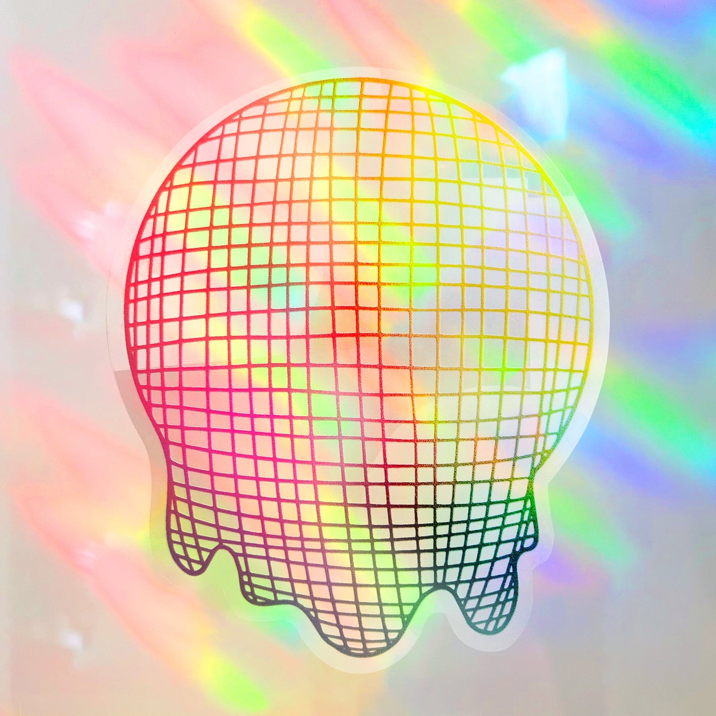Melting Disco Ball Suncatcher