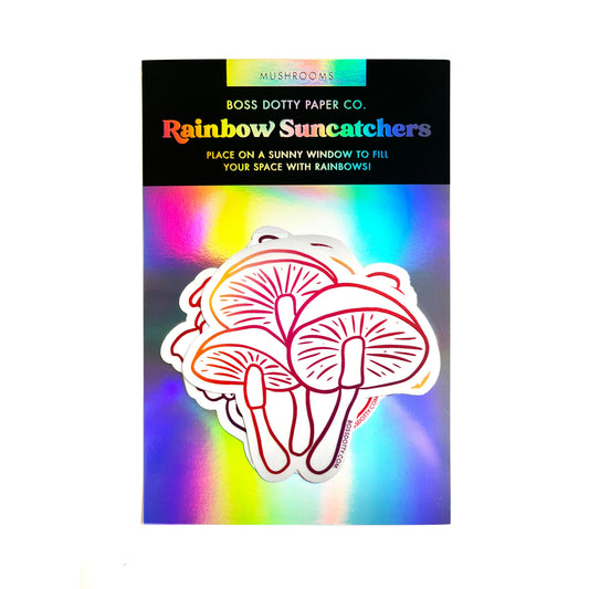 Mushrooms Suncatchers | Set of 3