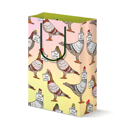 Pigeon Holiday Gift Bag