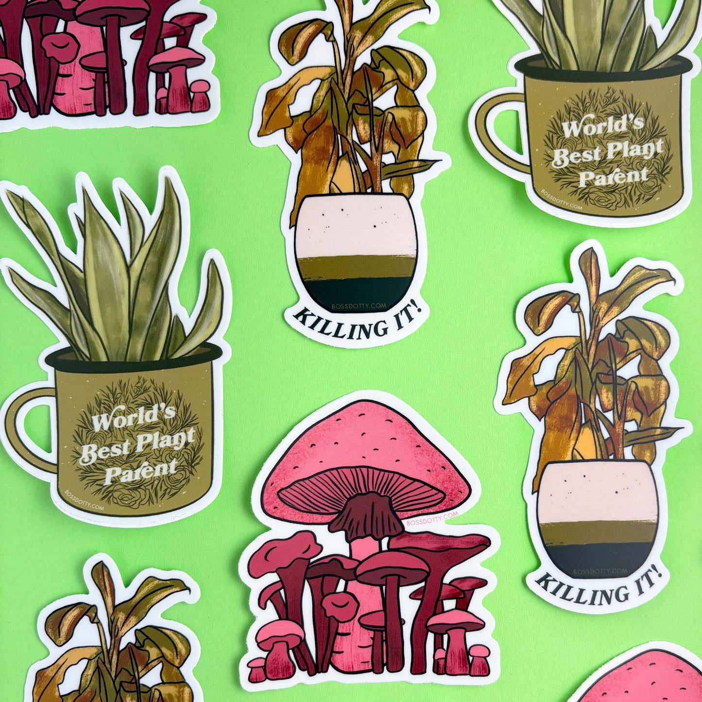 Mushroom Sticker