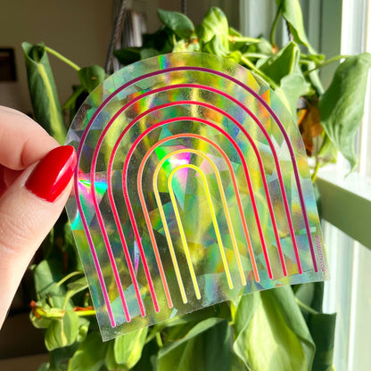 Retro Rainbow Suncatcher