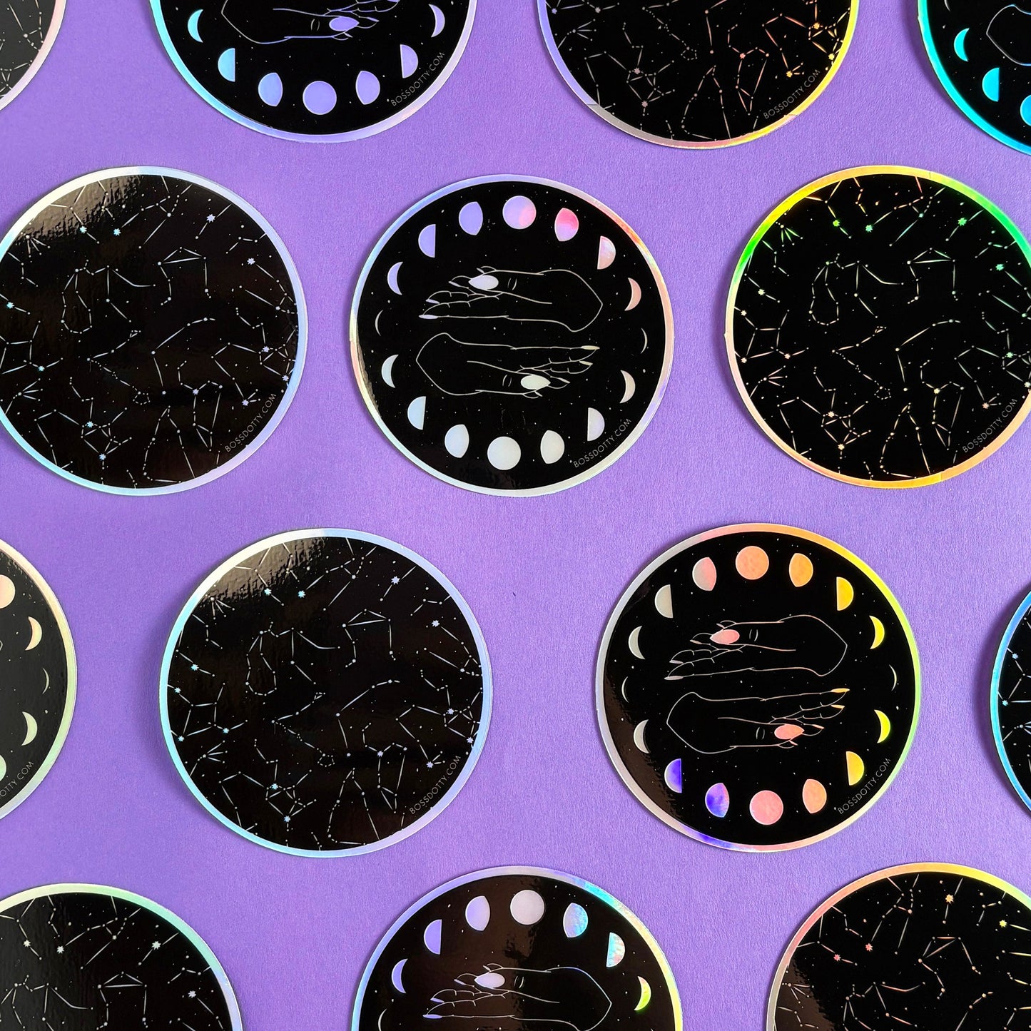 Constellations Holographic Sticker