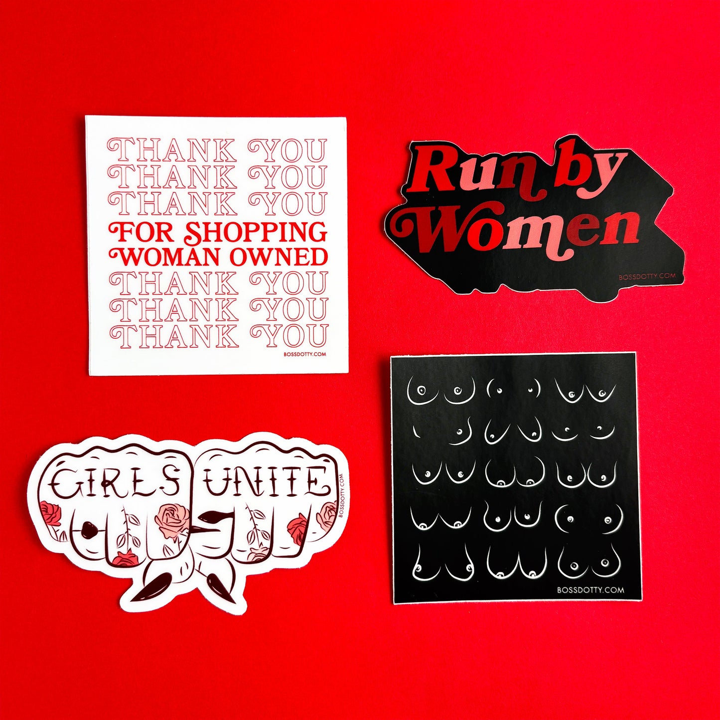 Woman Owned Sticker